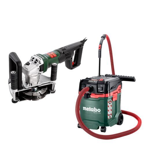 Metabo MFE 40 ASA 30 H PC COMBO (AU60010080) 1900W 125mm (5") Wall Chaser & 1200W H-Class Wet & Dry Vacuum Cleaner 2pce Combo Kit – image 2