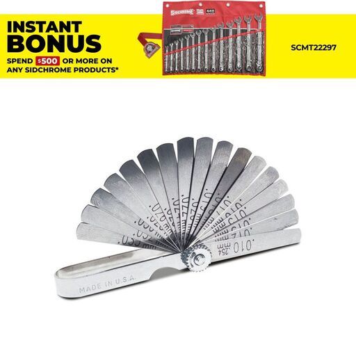 Sidchrome SCMT70109 75mm (3") Mechanics Feeler Gauge