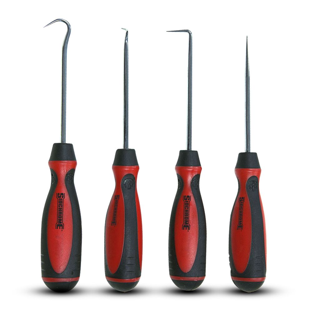 Sidchrome SCMT70673 4pce Mini Pick and Hook Set – image 2