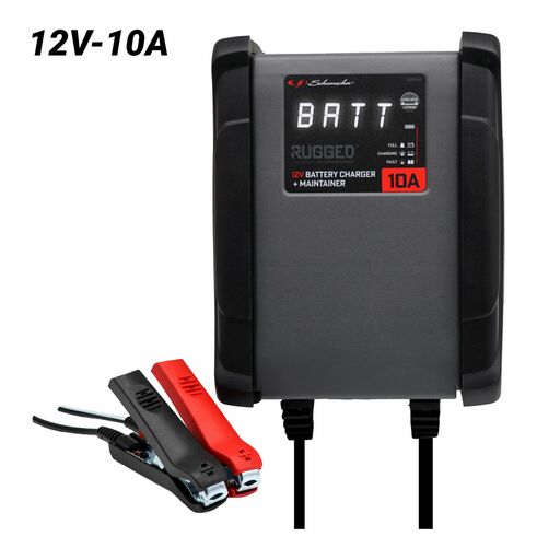 Schumacher SPX460 12V-10A Digital Scrolling Display Battery Charger