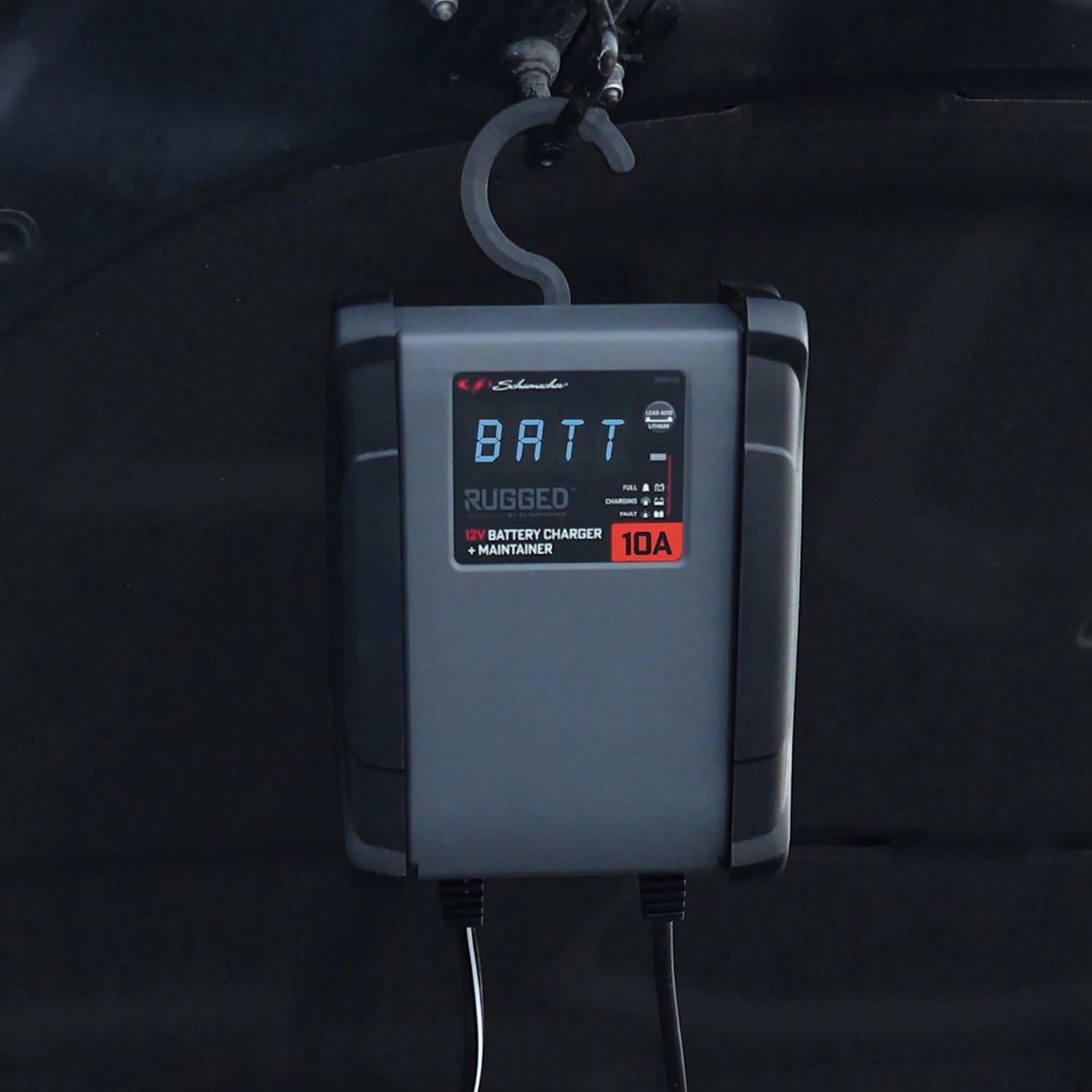 Schumacher SPX460 12V-10A Digital Scrolling Display Battery Charger – image 3