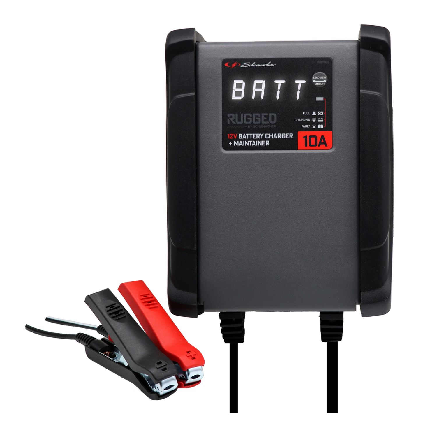 Schumacher SPX460 12V-10A Digital Scrolling Display Battery Charger – image 2