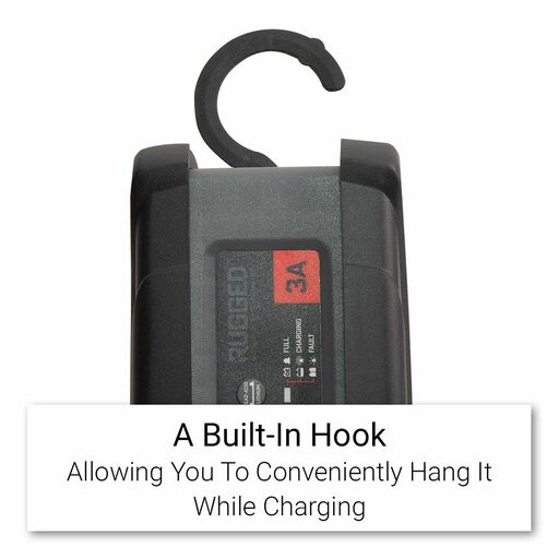Schumacher SPX458 12V-3A Digital Scrolling Display Battery Charger – image 5