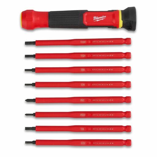 Milwaukee 48222217 8-in-1 1000V Insulated Precision Multi-Bit Screwdriver – image 2