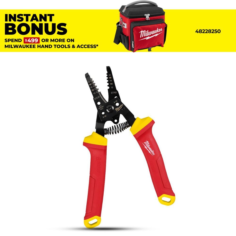 Milwaukee 48222214 Insulated Wire Strippers – image 1