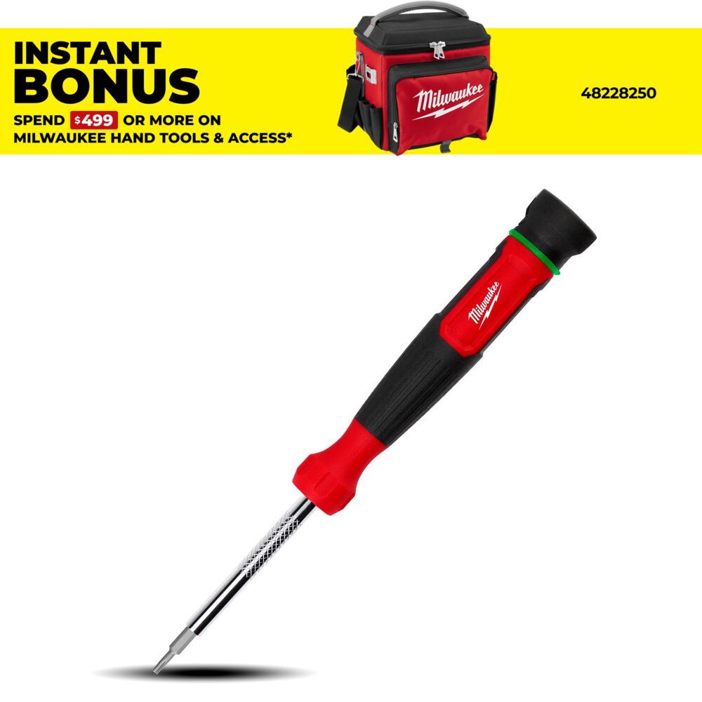 Milwaukee 48222931 4-in-1 TORX Security Precision Multi-Bit Screwdriver – image 1
