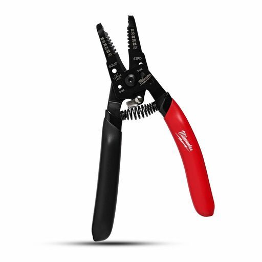 Milwaukee 48223080 Low Voltage Dipped Grip Wire Stripper  – image 2