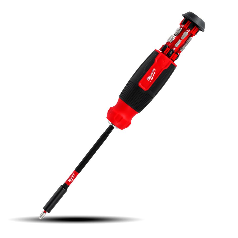 Milwaukee 48222915 14-in-1 Multi-Bit Screwdriver with SHOCKWAVE™ Bits – image 4