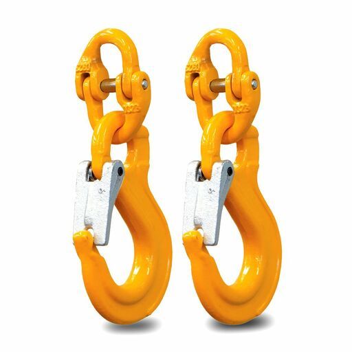ITM TM9804-2000 2000kg 6mm to Suit 8mm Chain G80 Vehicle Chain Safety Hook Set – image 2