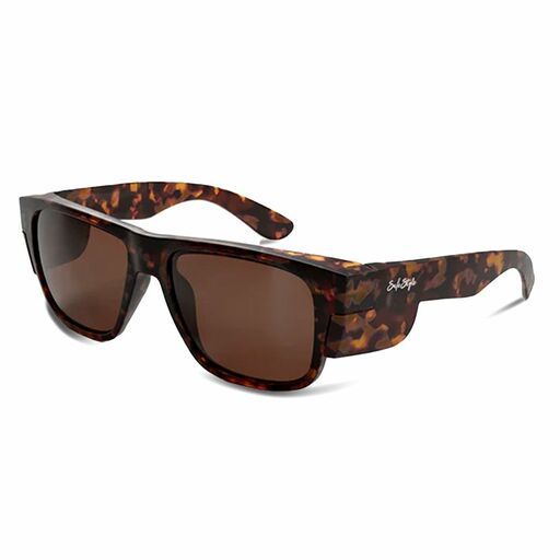SafeStyle FMTBRP100 Fusions Matte Tort Frame Brown Polarised Lens