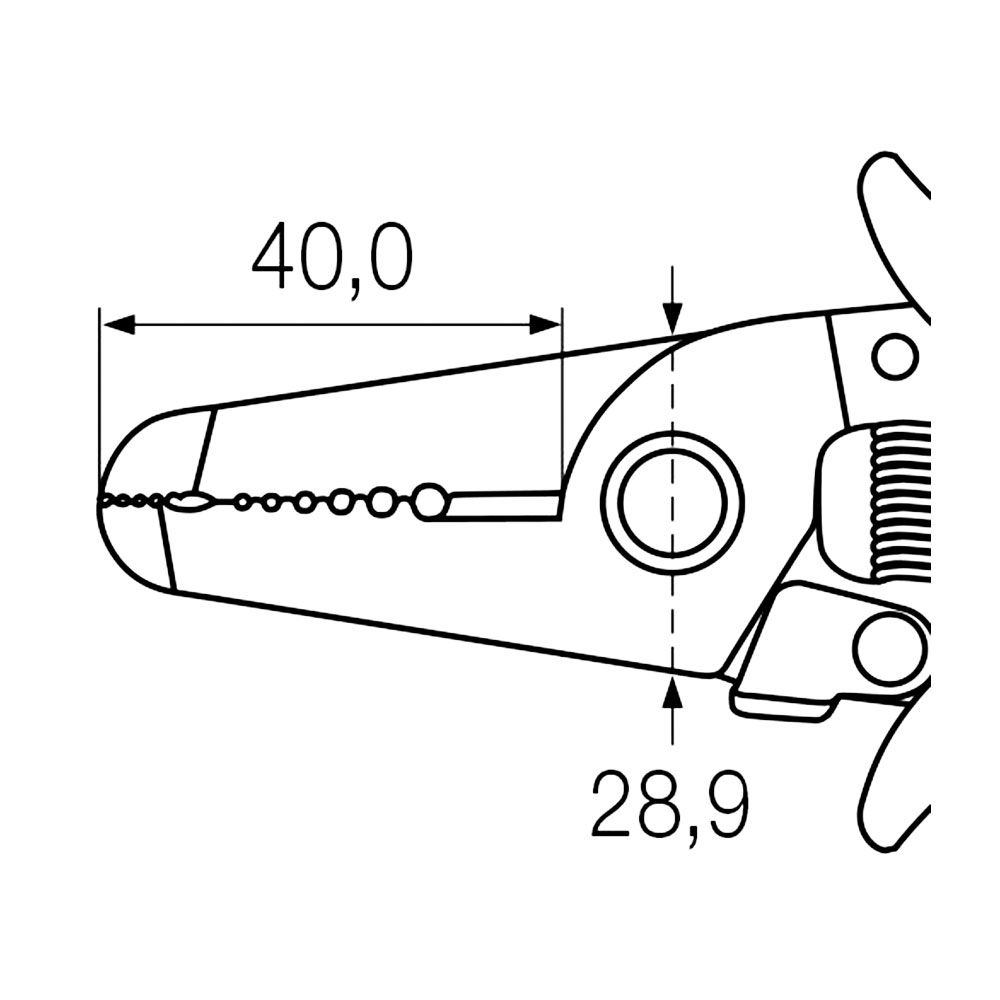 Electronic Needle Nose Pliers | 135 Mm | - | 26801 - View #4