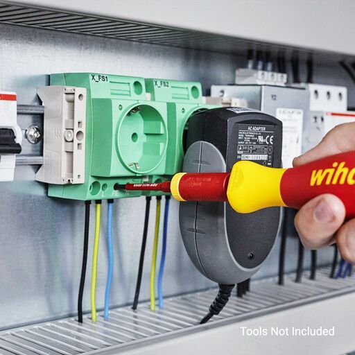 Wiha EasyTorque Drehmoment Adapter Set 5-teilig (0,8-4,0 Nm) - Für SlimBits & SlimVario, VDE Geprüft