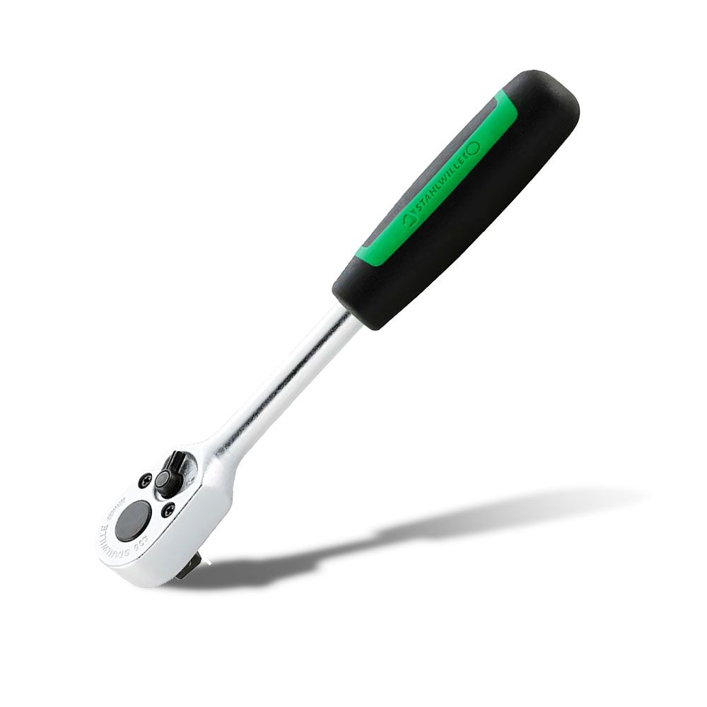 Stahlwille 707189 (SW435-2K - 12111010) 30 Teeth 3/8" Drive Reversible Ratchet with 2 Component Handle – image 1