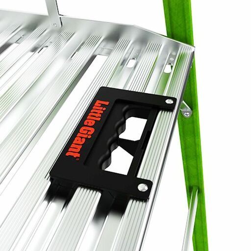 Little Giant Ladder Systems 19303 91cm (3')170kg Fiberglass Fortress 3 Step Platform Ladder with Gate – image 13
