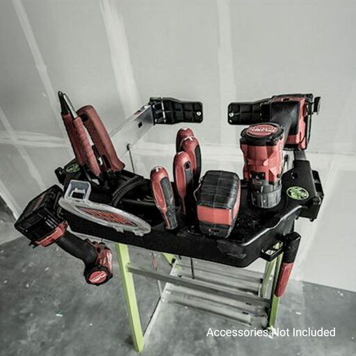 Little Giant Ladder Systems 19303 91cm (3')170kg Fiberglass Fortress 3 Step Platform Ladder with Gate – image 31