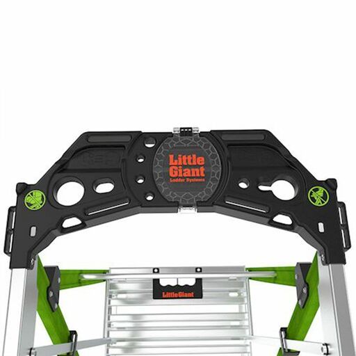 Little Giant Ladder Systems 19304 1.22m (4')170kg Fiberglass Fortress 4 Step Platform Ladder with Gate – image 11