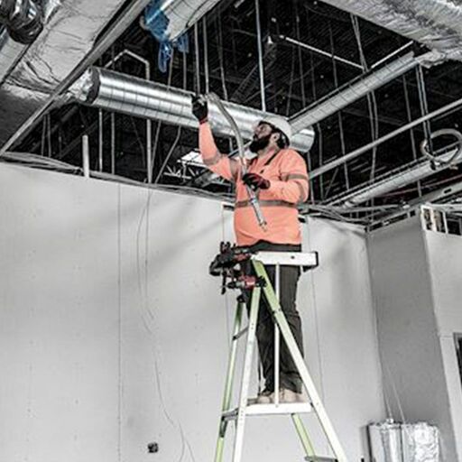 Little Giant Ladder Systems 19304 1.22m (4')170kg Fiberglass Fortress 4 Step Platform Ladder with Gate – image 35