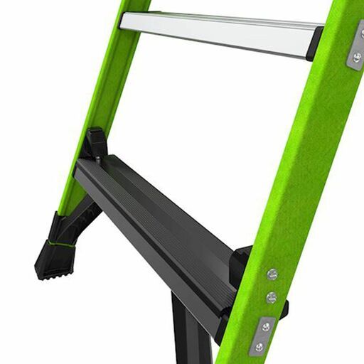 Little Giant Ladder Systems 19304 1.22m (4')170kg Fiberglass Fortress 4 Step Platform Ladder with Gate – image 15