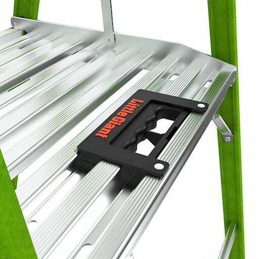 Little Giant Ladder Systems 19304 1.22m (4')170kg Fiberglass Fortress 4 Step Platform Ladder with Gate – image 12