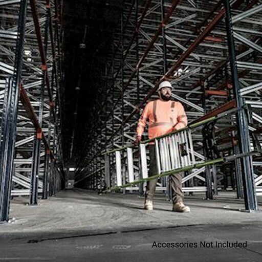 Little Giant Ladder Systems 19305 1.52m (5')170kg Fiberglass Fortress 5 Step Platform Ladder with Gate – image 24
