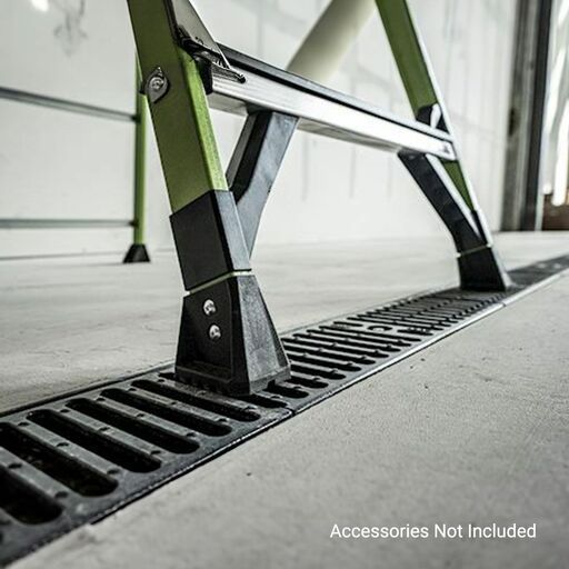 Little Giant Ladder Systems 19305 1.52m (5')170kg Fiberglass Fortress 5 Step Platform Ladder with Gate – image 36