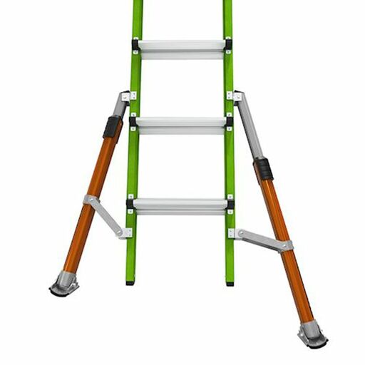 Little Giant Ladder Systems 17107-001 2.74 - 5.51m 136kg Fiberglass Conquest 2.0 M17 All Terrain Adjustable Telescoping Ladder – image 19