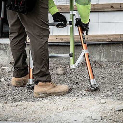 Little Giant Ladder Systems 17107-001 2.74 - 5.51m 136kg Fiberglass Conquest 2.0 M17 All Terrain Adjustable Telescoping Ladder – image 42
