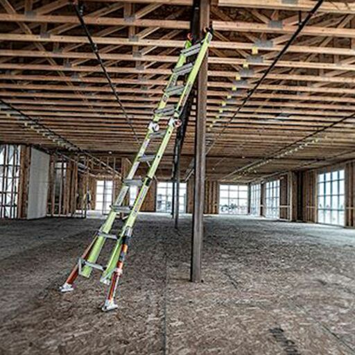 Little Giant Ladder Systems 17107-001 2.74 - 5.51m 136kg Fiberglass Conquest 2.0 M17 All Terrain Adjustable Telescoping Ladder – image 24
