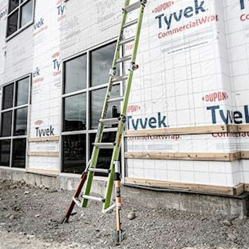 Little Giant Ladder Systems 17107-001 2.74 - 5.51m 136kg Fiberglass Conquest 2.0 M17 All Terrain Adjustable Telescoping Ladder – image 23