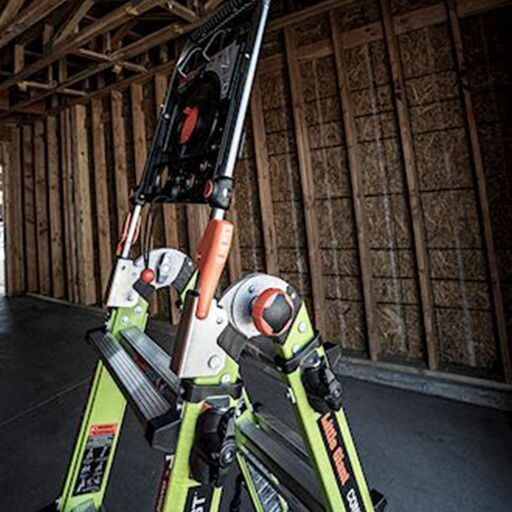 Little Giant Ladder Systems 17107-001 2.74 - 5.51m 136kg Fiberglass Conquest 2.0 M17 All Terrain Adjustable Telescoping Ladder – image 45