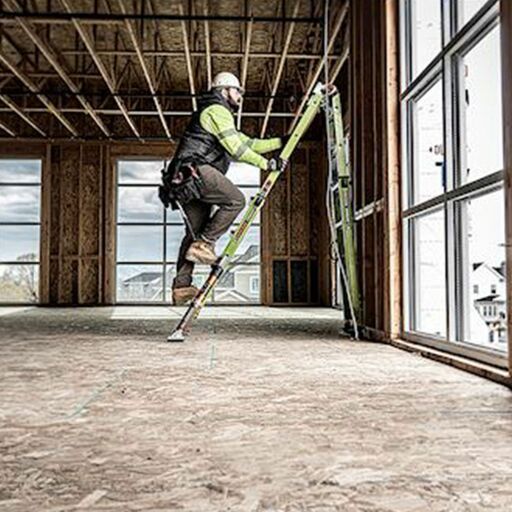 Little Giant Ladder Systems 17107-001 2.74 - 5.51m 136kg Fiberglass Conquest 2.0 M17 All Terrain Adjustable Telescoping Ladder – image 32