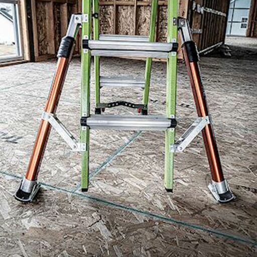 Little Giant Ladder Systems 17102-001 3.35 - 6.71m 136kg Fiberglass Conquest 2.0 M22 All Terrain Adjustable Telescoping Ladder – image 37