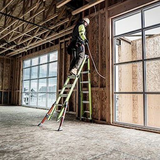 Little Giant Ladder Systems 17102-001 3.35 - 6.71m 136kg Fiberglass Conquest 2.0 M22 All Terrain Adjustable Telescoping Ladder – image 32