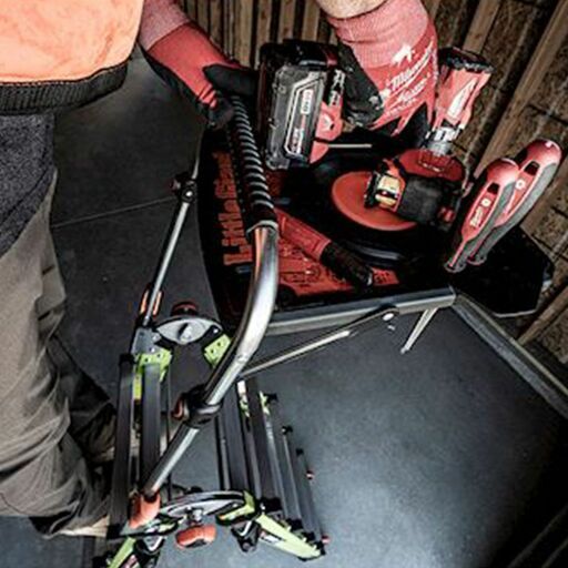 Little Giant Ladder Systems 17102-001 3.35 - 6.71m 136kg Fiberglass Conquest 2.0 M22 All Terrain Adjustable Telescoping Ladder – image 40
