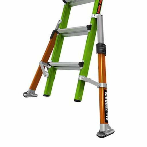 Little Giant Ladder Systems 17102-001 3.35 - 6.71m 136kg Fiberglass Conquest 2.0 M22 All Terrain Adjustable Telescoping Ladder – image 16