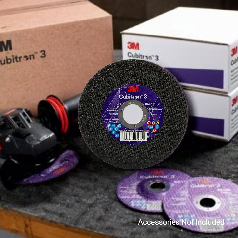 3M Cubitron 3 Trennscheibe 150mm - Bis Zu 3x Länger Haltend Für Metalltrenn-Arbeiten
