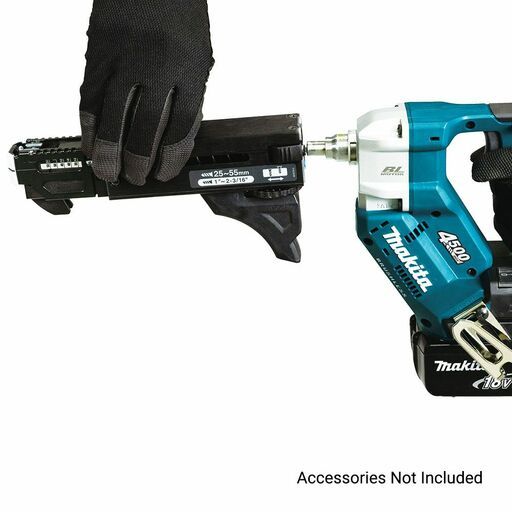 Makita DFR453Z 18V Li-ion Cordless Brushless Collated Screwdriver - Skin Only – image 4