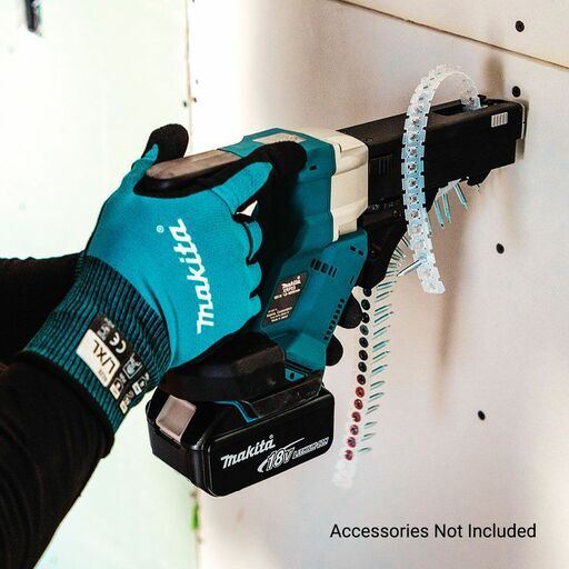 Makita DFR453Z 18V Li-ion Cordless Brushless Collated Screwdriver - Skin Only – image 5
