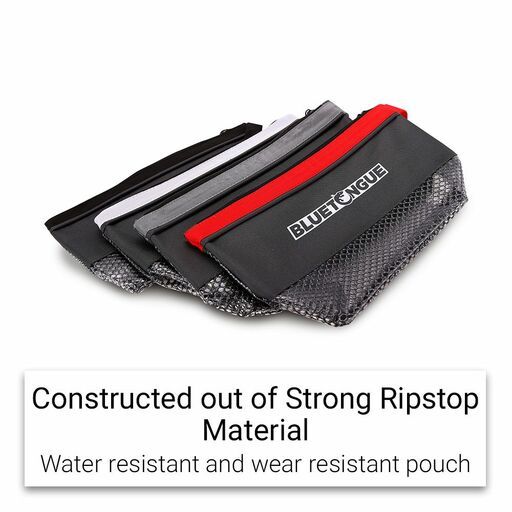 Bluetongue BTPBNY 4-Pack 300mm x 180mm x 70mm Heavy Duty Nylon Mesh Tool Bag – image 3