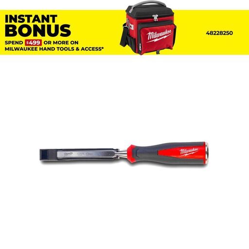 Milwaukee 4932479893 12mm Beveled Edge Chisel
