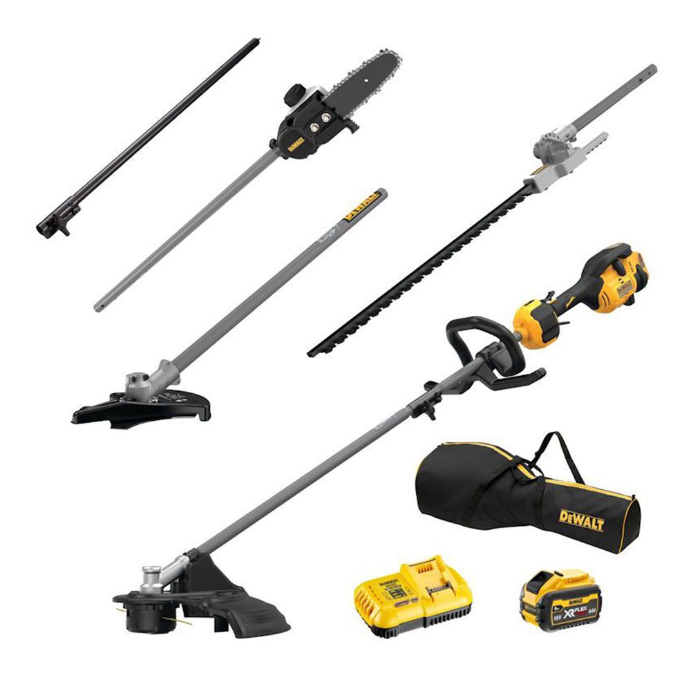 DeWalt DCZ65713X1-XE 6pce 54V XR Split Boom Multi-Tool Kit with 9Ah ...