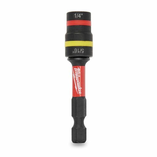 Milwaukee 49664541 1/4" & 5/16" SHOCKWAVE QUIK-CLEAR 2-in-1 Magnetic Nut Driver – image 4