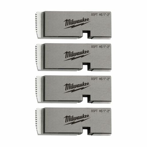Milwaukee 4932492927 1"-2" High Speed BSPT Universal Pipe Threading Die Set – image 2