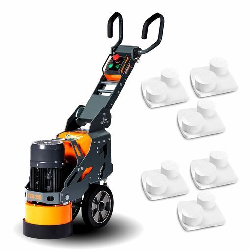 Flextool FCG-250-XGPM50-KIT 240V SINGLE HEAD FLOOR GRINDER Combo Pack Suitable For Grinding Very Hard Concrete Floors
