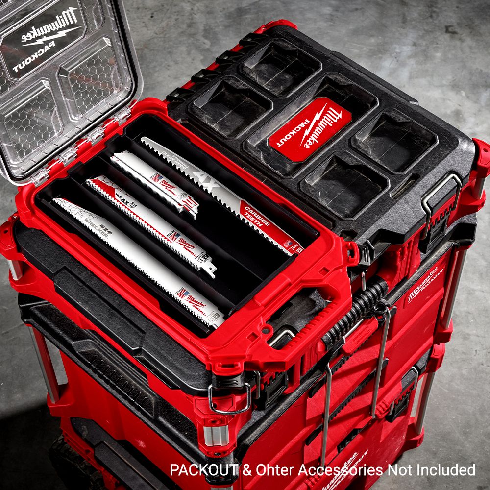 Milwaukee 49225641  15pce PACKOUT Sawzall Blade Set – image 7