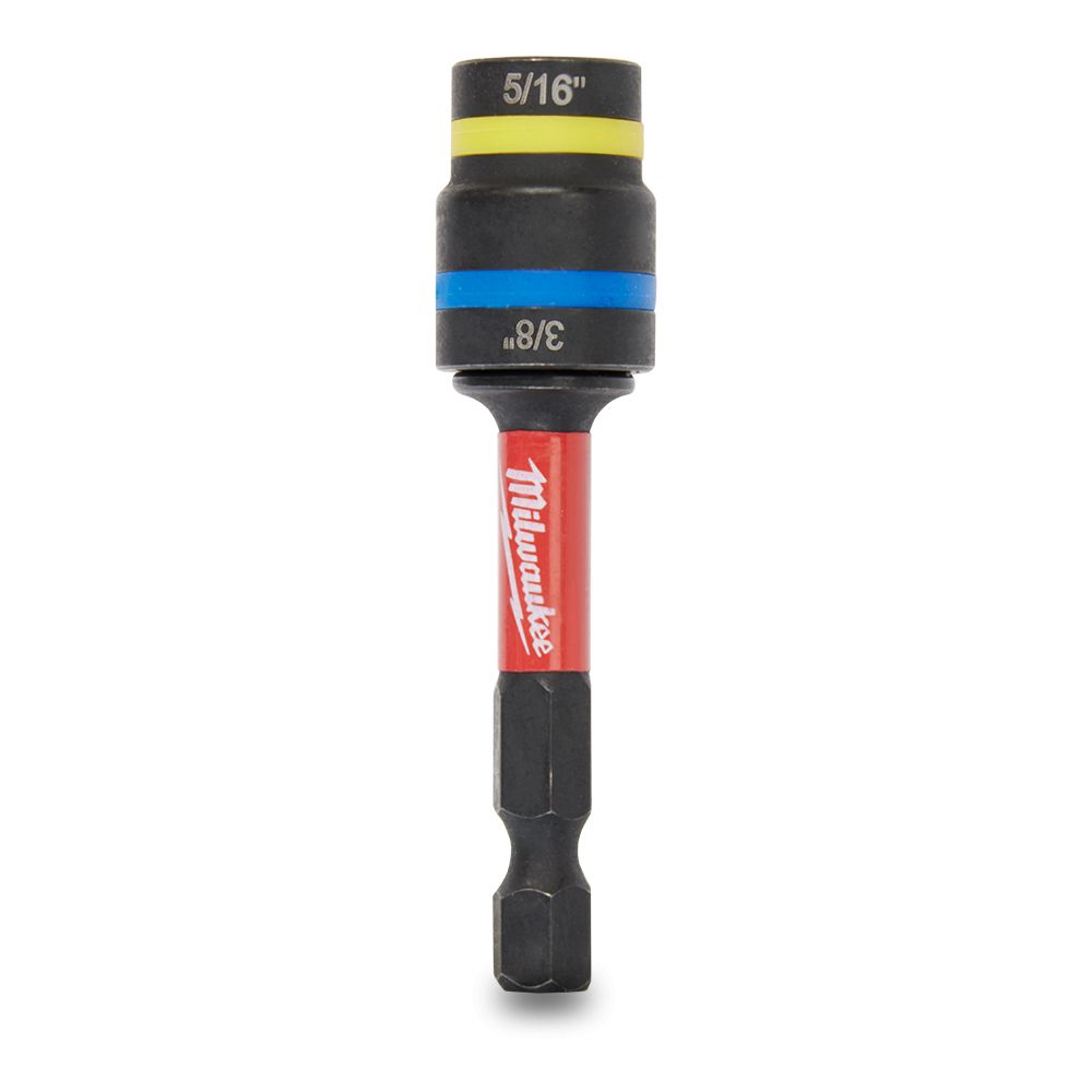 Milwaukee 49664544 5/16" and 3/8" SHOCKWAVE QUIK-CLEAR 2-in-1 Magnetic Nut Driver – image 4
