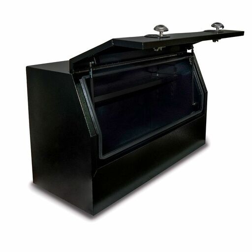 Daytona DBS1200HW 2mm 1200mm x 600mm x 820mm Half Lid Black Aluminium Storage Box – image 3