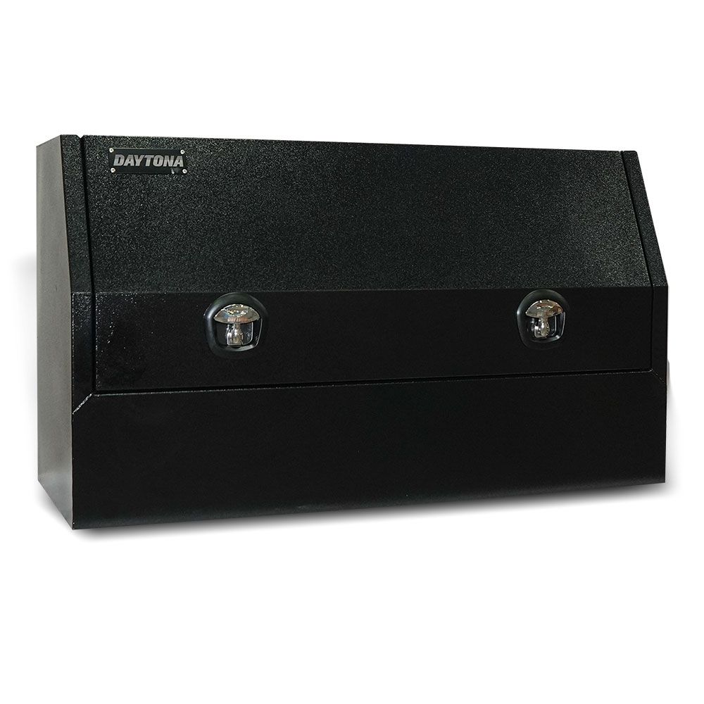 Daytona DBS1200HW 2mm 1200mm x 600mm x 820mm Half Lid Black Aluminium Storage Box – image 4