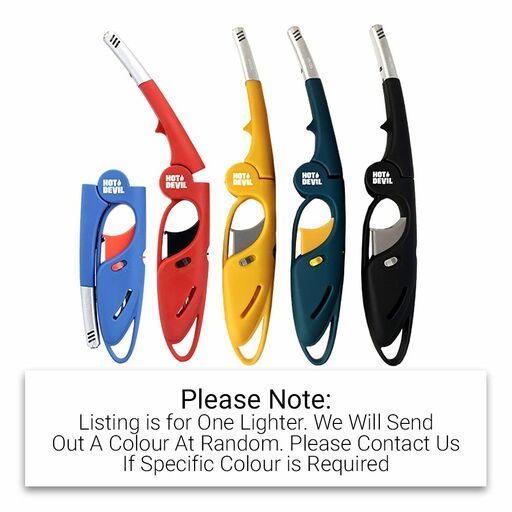 Hot Devil HDAL 1 x Adjustable Lighter (Assorted Colours Available) – image 4
