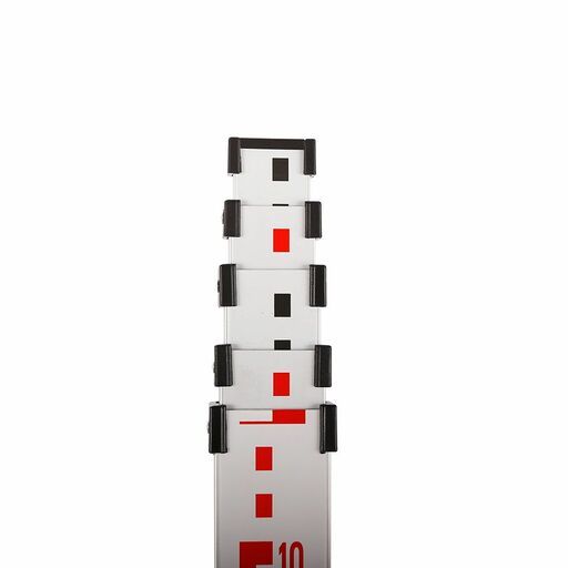 CPI CSE5M (214263) 5m Aluminium Extendable Measuring Surveyors 'E' Face Staff – image 7